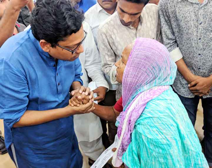 নাটোরে আইসিটি প্রতিমন্ত্রী পলক-‘ভূমিহীন পরিবার আর খোলা আকাশের নিচে থাকবে না ’