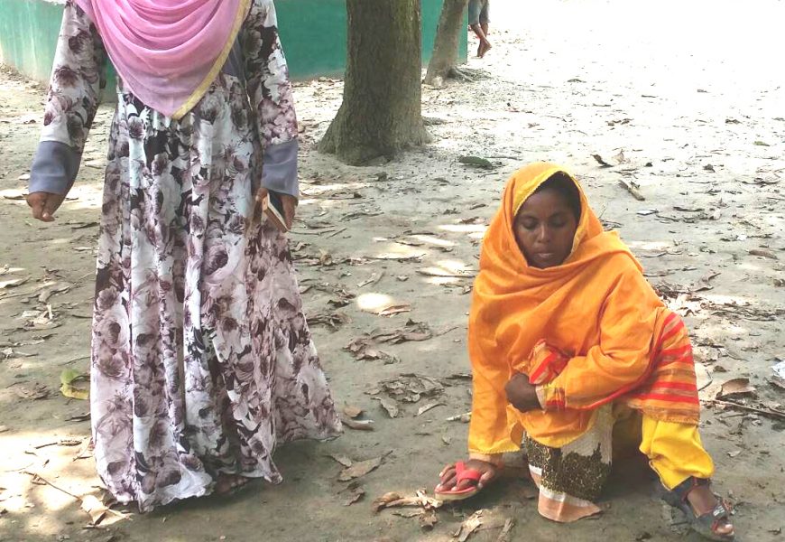 নাটোরে প্রতিবন্ধী মিনুয়ারাও ভোট দিলেন স্বস্তিতে