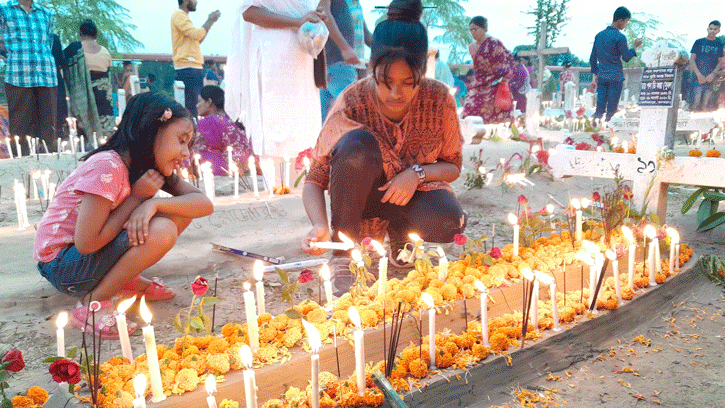 খ্রিস্টান সম্প্রদায়ের ‘অল সোলস ডে’ পালন