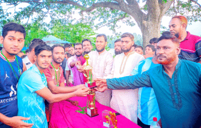 সিংড়ায় ফুটবল টুর্নামেন্টের ফাইনাল অনুষ্ঠিত